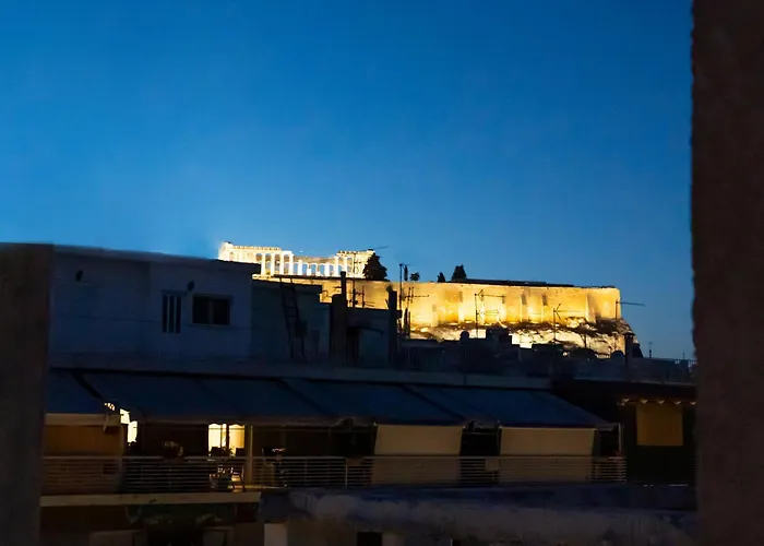 Book Homes Athens - Attic Side Acropolis View